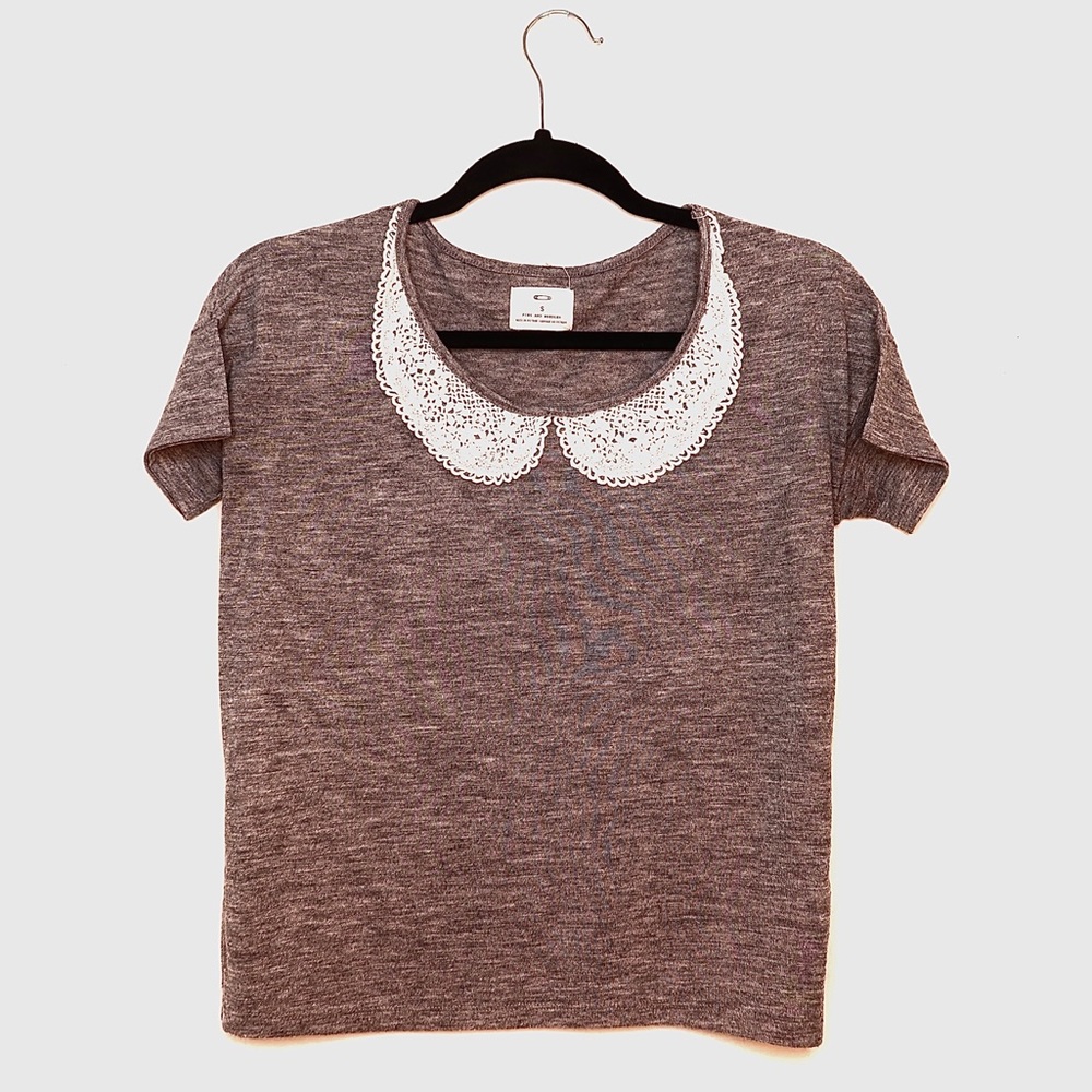 Grey Cotton Tee